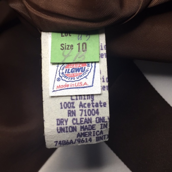 VTG 80’s Karen Lawrence Puff Sleeve Blazer - Picture 15 of 16